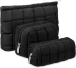 Pcs Black Quilted