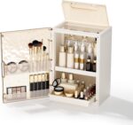 Beige Makeup Organizer