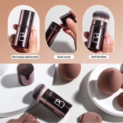 Retractable Kabuki Brush - Hình 2