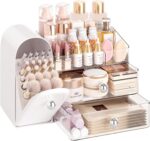 White Compartment Vanity