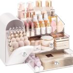 White Compartment Vanity