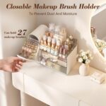 White Compartment Vanity - Hình 4