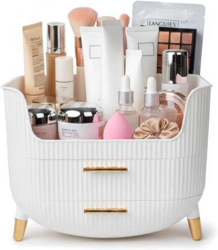 White Vanity Makeup
