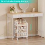 White Rolling Desk - Hình 3