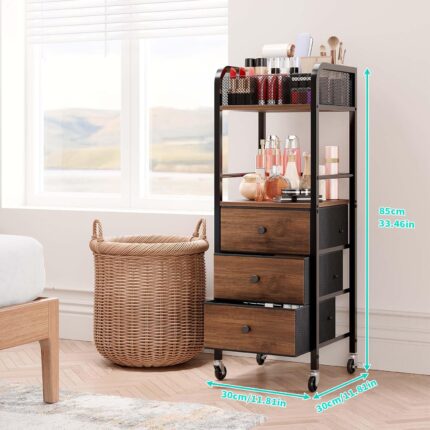 Rolling Organizer Cart - Hình 2
