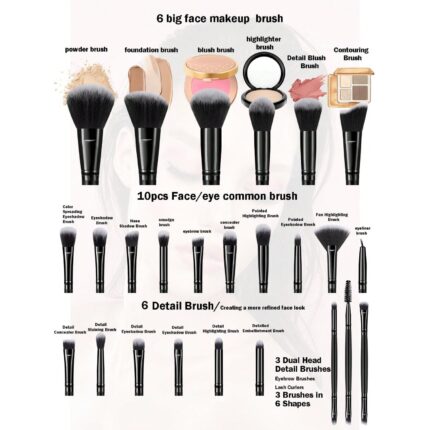 Piece Black Makeup - Hình 2