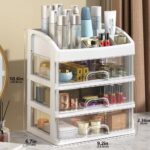 White Cosmetic Organizer - Hình 5