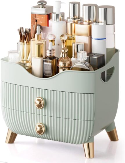 Green Vanity Cosmetic